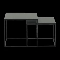 Set van 2 bijzettafels MIC Noir