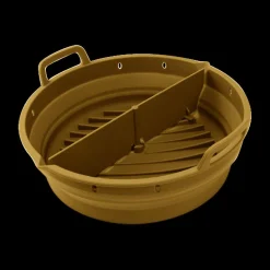 Silicone Bakvorm Airfryer AIRY Rond Oker