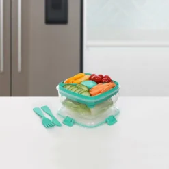 Sis.ToGo Slakom Com./Dres.potje/Bestek Minty