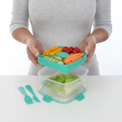 Sis.ToGo Slakom Com./Dres.potje/Bestek Minty