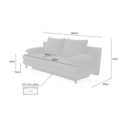 Slaapbank TRIPOLI B202