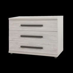 Slaapkamer IMPERIUM: Kleerkast 250cm + Bed 180x200 + Commode + 2x Nachttafels