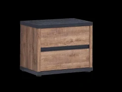 Slaapkamer PIPPA: Kleerkast 220cm + Bed 160x200 + 2x Nachttafel B58