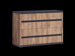 Slaapkamer PIPPA: Kleerkast 220cm + Bed 140x200 + 2x Nachttafel B58