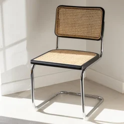 Sledestoel GUSTAV Beech Wood Black