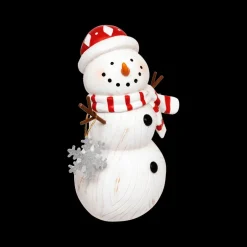 Sneeuwman BIXBY Poly Wit/Rood