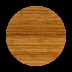 Snijplank BAMOOK Draaiend Bamboe Rnd Ø35