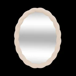 Spiegel ABBE Ovaal Beige