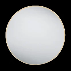Spiegel BRITS Rond Ø80 Metaal Goud
