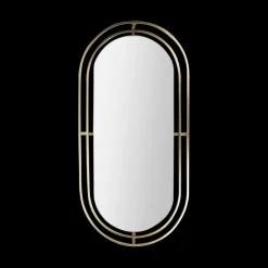 Spiegel HAIDIM Ovaal Met. Goud