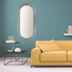 Spiegel HAIDIM Ovaal Met. Goud