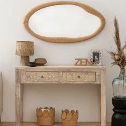 Spiegel LOIZO Organisch Touw Naturel