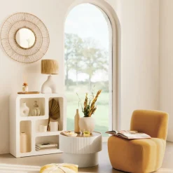 Spiegel MIZLI Ø75 Touw Naturel