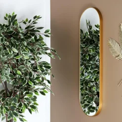 Spiegel XILIAM Hang. Ovaal Goud