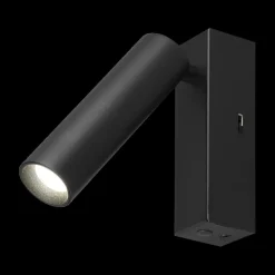 Spot AMBALA 1Del. Met. Mat Zwart