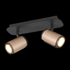 Spot GILLAN 2Del. Zwart/Coffee