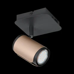 Spot GILLAN 1Del. Zwart/Coffee