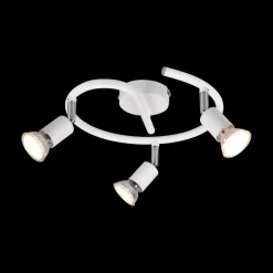 Spot PARIS 3Del. Met. Mat Wit