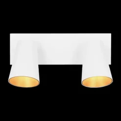 Spot SHARP 2Del. Met. Wit/Goud