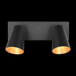 Spot SHARP 2Del. Met. Zwart/Goud