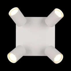 Spot SOKA 4Del. Metaal Warm Grijs