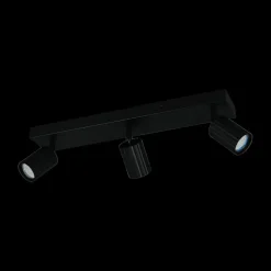 Spot SOKA 3Del. Metaal Zwart