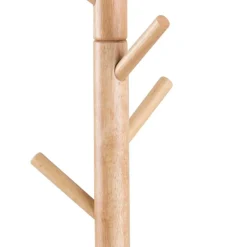 Staande kapstok PRESTA Gelakt hout