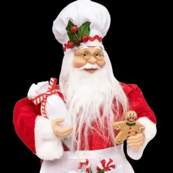 Staande Kerstman FRITZ Bakker Poly Rood