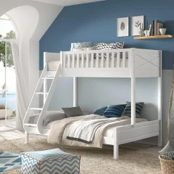 Stapelbed CHARLOTTE Wit 140x200/90x200