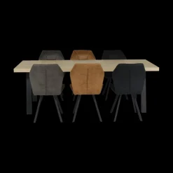 Stoel ALECIO ECO PU Nero