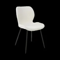 Stoel DANA Bouclé Wit
