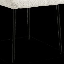 Stoel DORIEN Bouclé Ecru