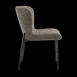 Stoel DORIEN Bouclé Zand