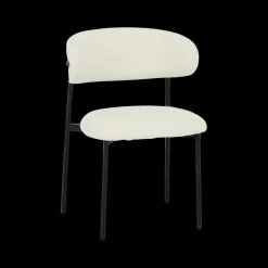 Stoel FJERRE Bouclé Ecru