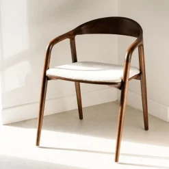 Stoel HANSON Ash Wood Walnut