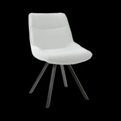 Stoel HECTOR Bouclé Wit