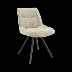 Stoel HECTOR Bouclé Zand