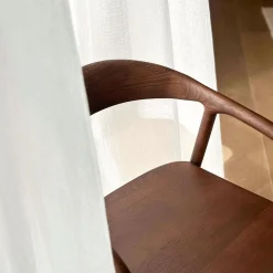 Stoel HJALMAR Ash Wood Walnut