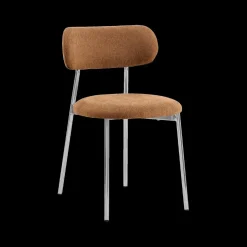 Stoel LYKKO Terracotta/Chrome