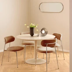 Stoel LYKKO Terracotta/Chrome