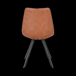 Stoel TILLY PU Cognac