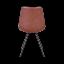 Stoel TILLY PU Donkerbruin