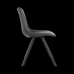 Stoel TILLY PU Zwart