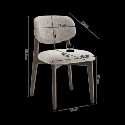 Stoel TILO Massief Eik Smoked