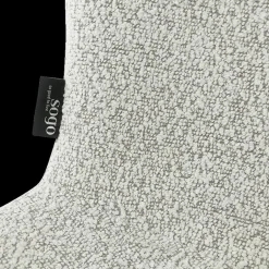 Stoel ZOEY Bouclé Lichtgrijs