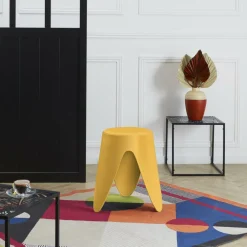 Tabouret IDALO Mosterdgeel