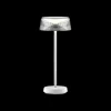 Tafellamp ARGIA Herlaadbaar Wit