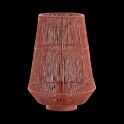 Tafellamp BANJAR Met. Steenrood