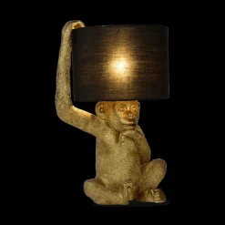 Tafellamp CHIMP Goud/Kap Zwart