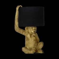 Tafellamp CHIMP Goud/Kap Zwart